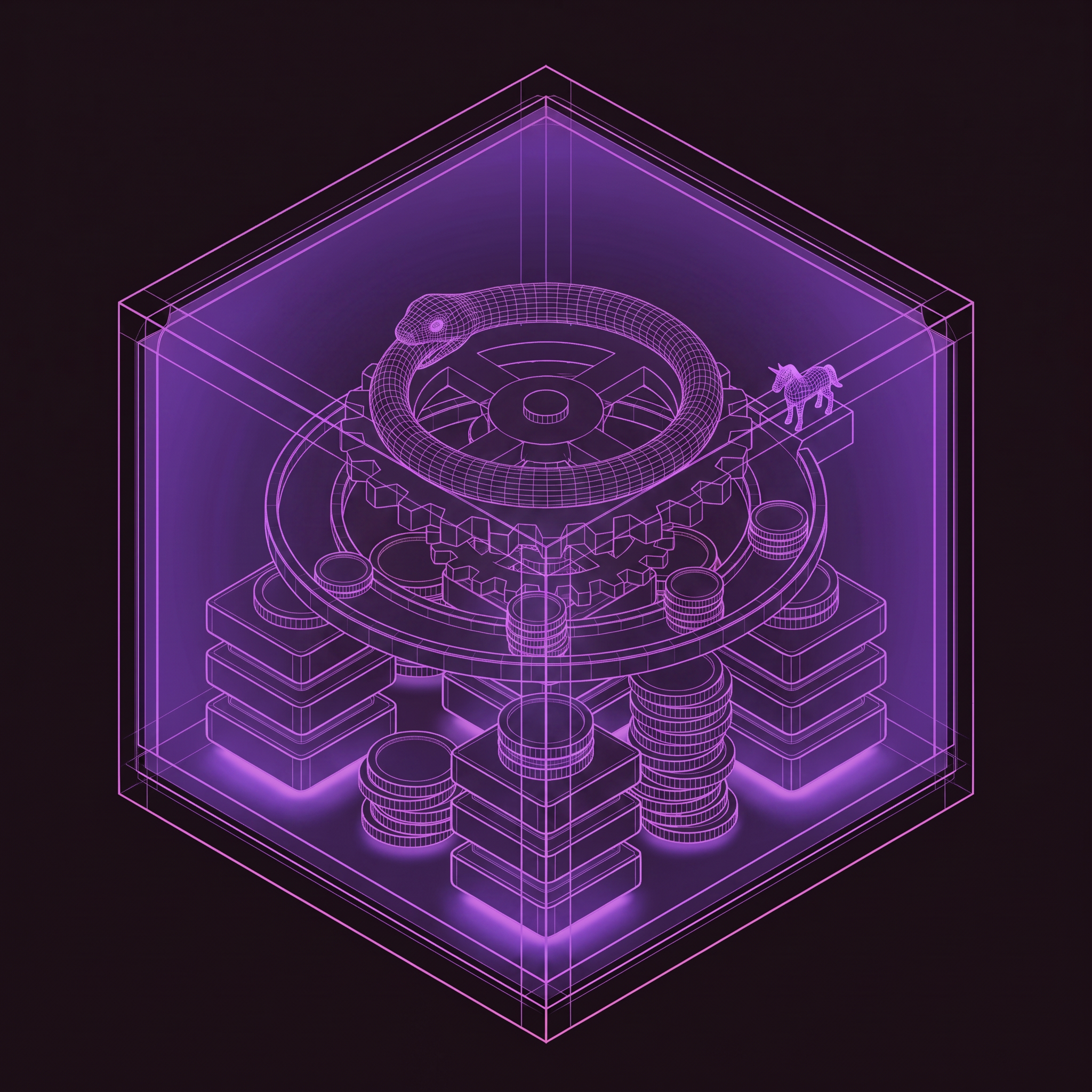 Rebase gear isometric icon